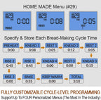 29-In-1 Smart Bread Maker Machine Model with Gluten
