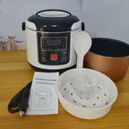 2L Mini Rice Cooker with Nonstick Pot