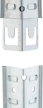 2x Heavy-Duty Storage Shelf Plastic 10% Fibreboard 80