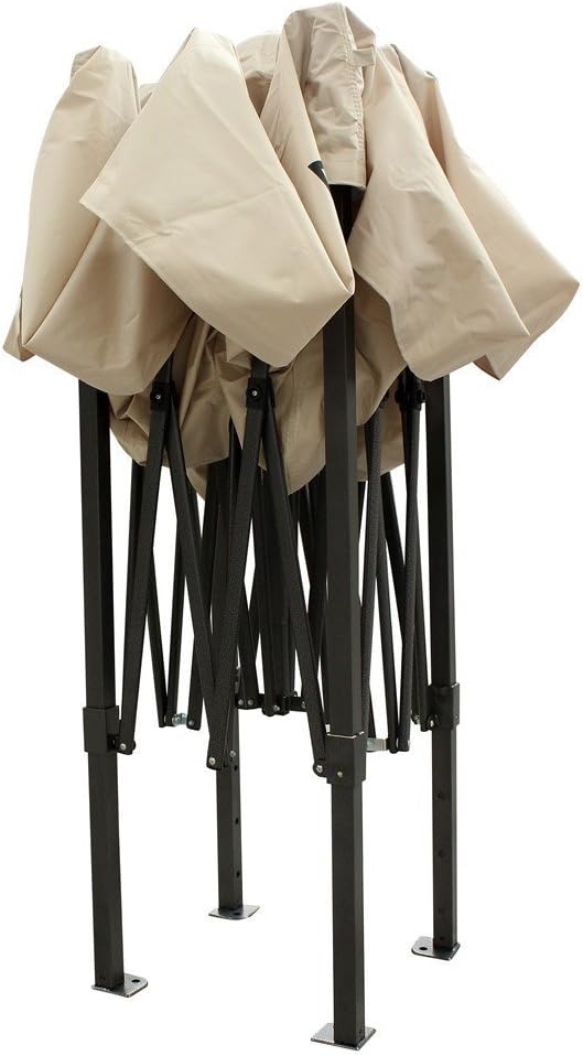 2x2 Fully Waterproof Pop Up Gazebo with 4