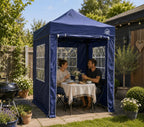 2x2 Fully Waterproof Pop Up Gazebo with 4