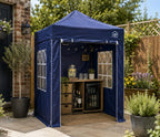 2x2 Fully Waterproof Pop Up Gazebo with 4