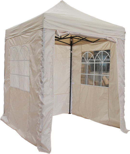 2x2 Fully Waterproof Pop Up Gazebo with 4