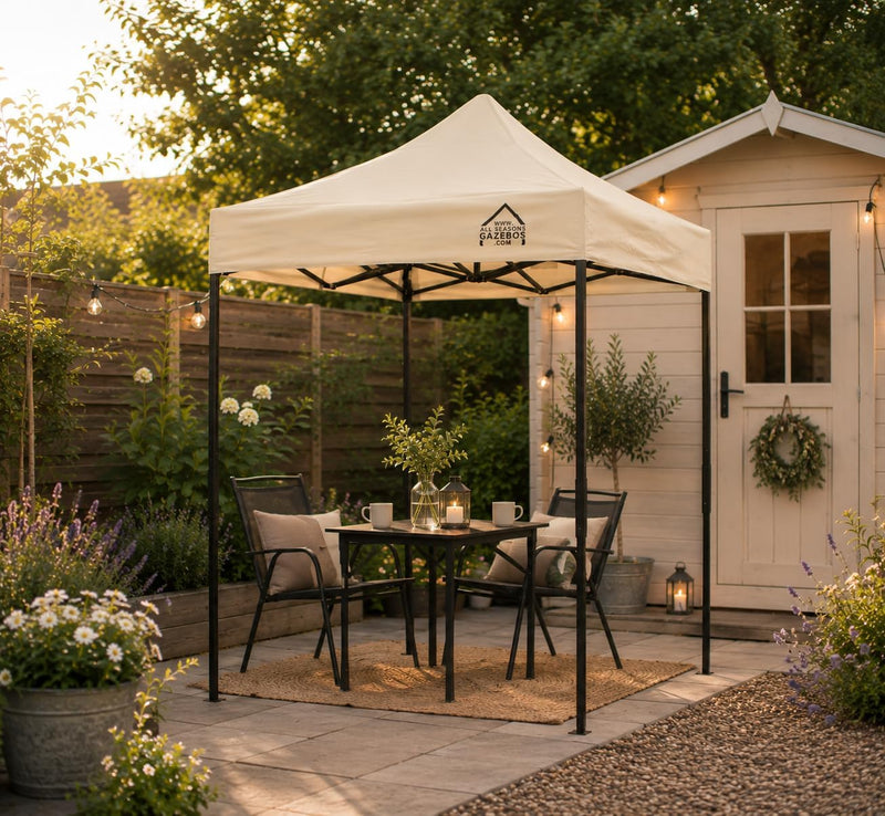 2x2 Fully Waterproof Pop Up Gazebo with Accessories