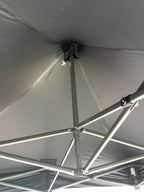 2x2 Fully Waterproof Pop Up Gazebo with Accessories