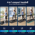 3.2hp Walking Pad with 9%