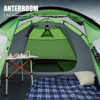 3-4 Man Tent with Porch Camping for 3
