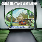 3-4 Man Tent with Porch Camping for 3