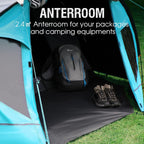 3-4 Man Tent with Porch Camping for 3