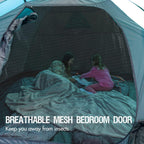 3-4 Man Tent with Porch Camping for 3