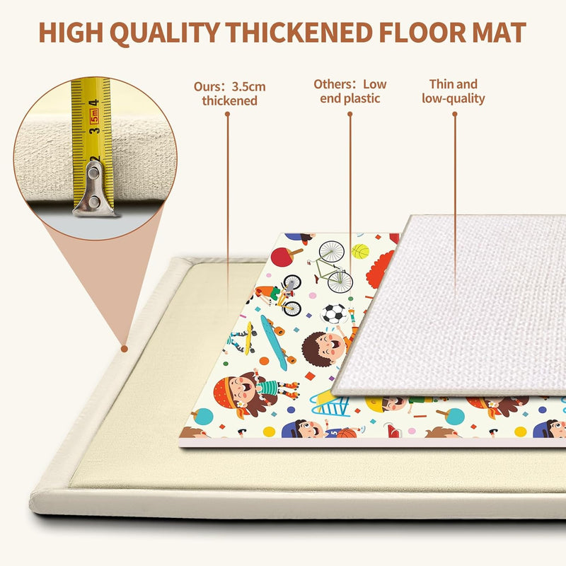 3.5CM Thick Baby Play Mat for Floor 150