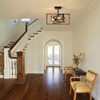3 Ceiling Lights Living Room Industrial Semi Flush