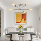 3 Ceiling Living Room Modern Fabric Shade Semi