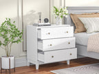 3 Drawer Chest of Drawers Modern Wooden Storage