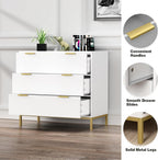 3 Drawer Chest of Drawers Modern Wooden Storage
