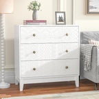 3 Drawer Chest of Drawers Modern Wooden Storage