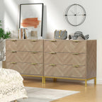 3 Drawer Chest of Drawers Wooden Dresser
