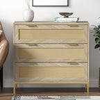 3 Drawer Chest of Drawers Wooden Dresser