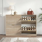 3 Drawer Shoe Cabinet Entrance Hidden Storage Organiser