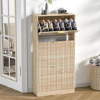 3 Drawer Shoe Cabinet Entrance Hidden Storage Organiser