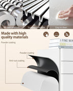 3 Drawers File Cabinet Mobile Filing with Lock