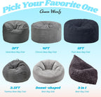 3 in 1 Bean Bag Chair Giant Chairs