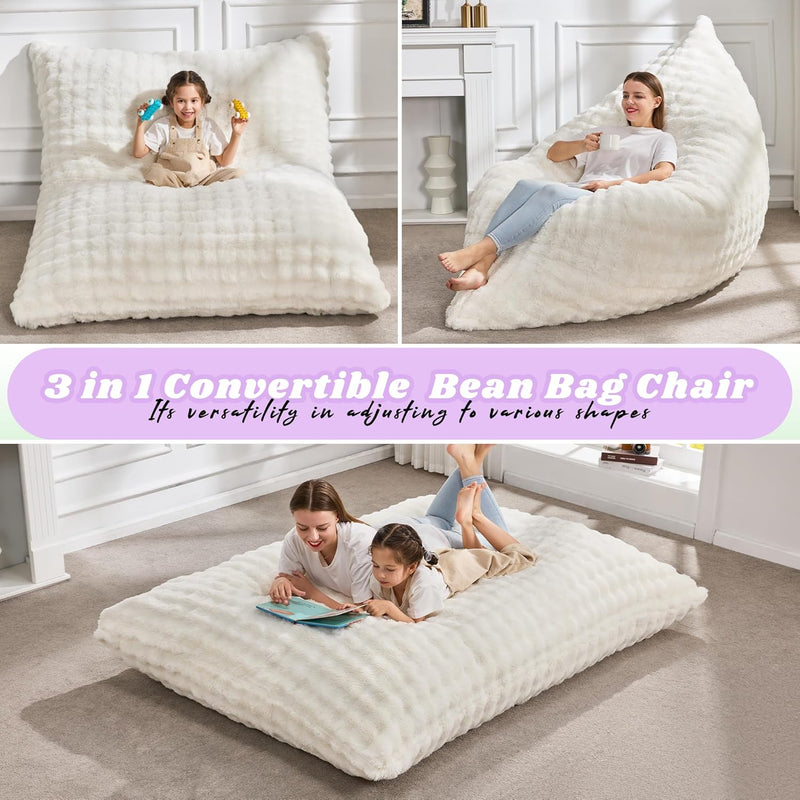 3 in 1 Bean Bag Chair Giant Chairs