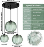 3 in 1 Cluster Pendant Light Fixtures E26