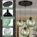 3 in 1 Cluster Pendant Light Fixtures E26