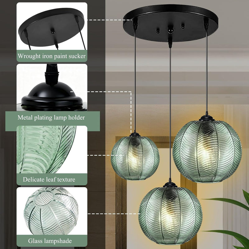 3 in 1 Cluster Pendant Light Fixtures E26
