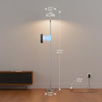 3-In-1 Floor Lamp with Galaxy Star RGB Aurora
