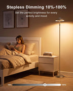 3-In-1 Floor Lamp with Galaxy Star RGB Aurora