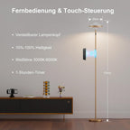 3-In-1 Floor Lamp with Galaxy Star RGB Aurora