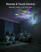 3-In-1 Floor Lamp with Galaxy Star RGB Aurora