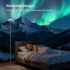 3-In-1 Floor Lamp with Galaxy Star RGB Aurora