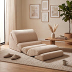 3-In-1 Floor Sofa High‑density Foam Bean Bag Chair