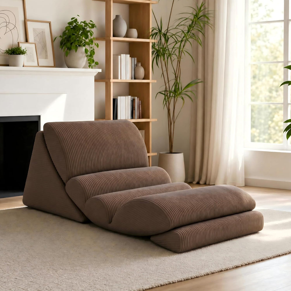 3-In-1 Floor Sofa High‑density Foam Bean Bag Chair