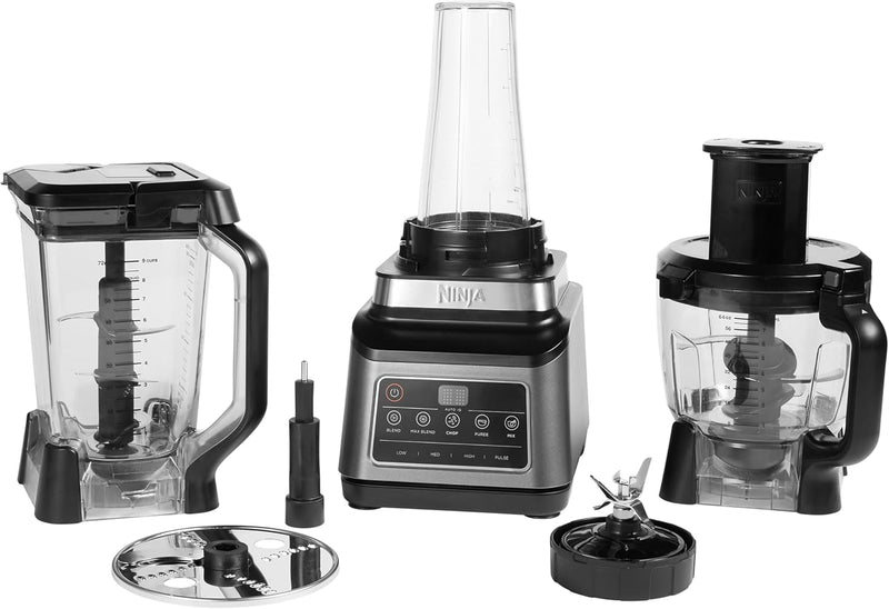 3-In-1 Food Processor Blender with Auto-Iq