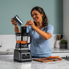 3-In-1 Food Processor Blender with Auto-Iq