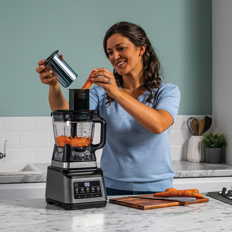 3-In-1 Food Processor Blender with Auto-Iq