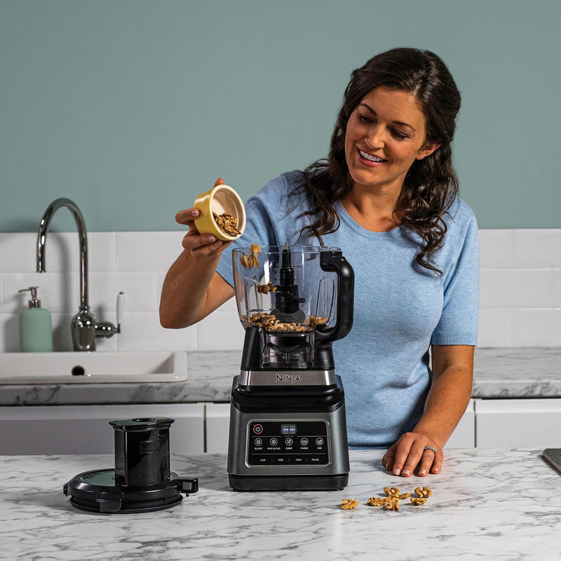 3-In-1 Food Processor Blender with Auto-Iq