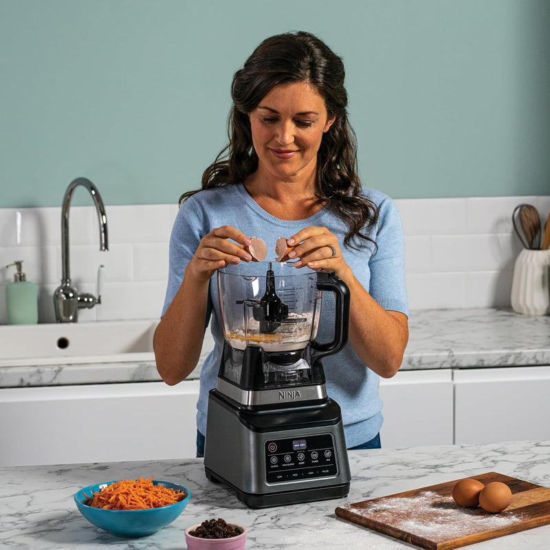 3-In-1 Food Processor Blender with Auto-Iq