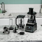 3-In-1 Food Processor Blender with Auto-Iq
