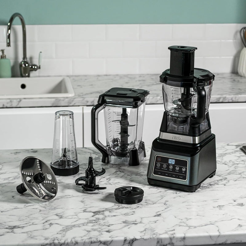 3-In-1 Food Processor Blender with Auto-Iq