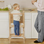 3-In-1 Toddler Kitchen Tower Convertible Learning Step