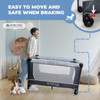 3 in 1 Travel Cot Changing Table Playpen
