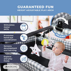 3 in 1 Travel Cot Changing Table Playpen