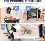3 in 1 Travel Cot Changing Table Playpen