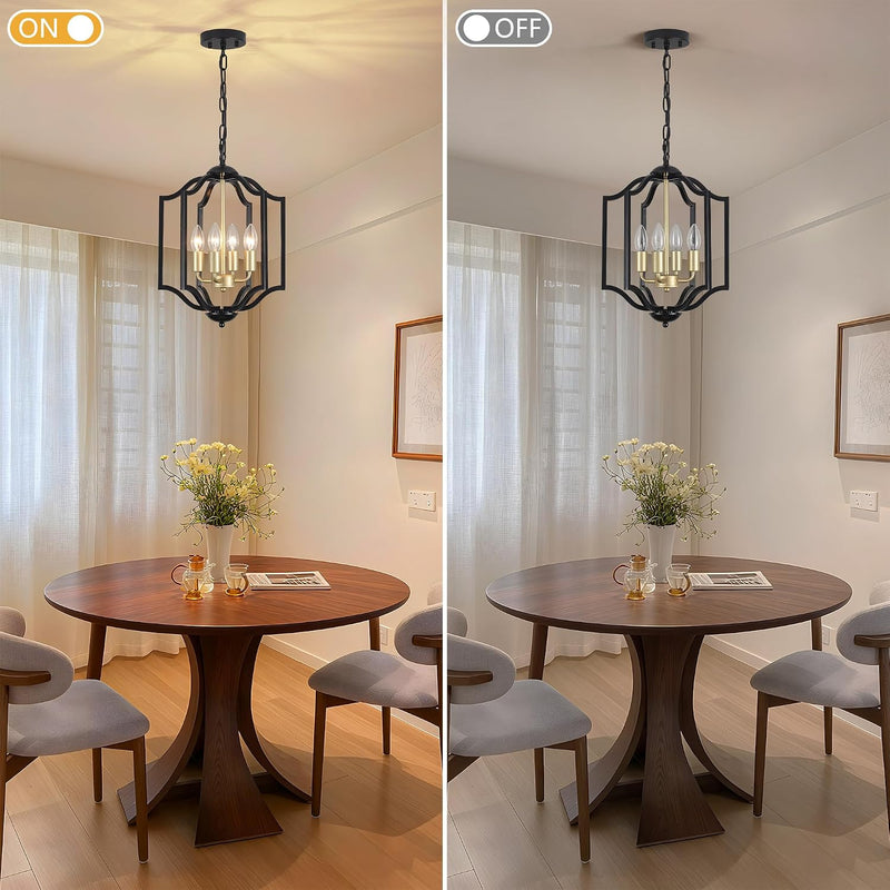 3-Lights Chandeliers Ceiling Lights Industrial Pendant Light E27