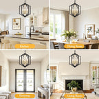 3-Lights Chandeliers Ceiling Lights Industrial Pendant Light E27
